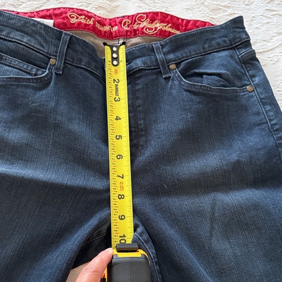 Gently Loved Cookie Johnson Dark Blue Denim FAITH Jeans - Picture 7 of 11